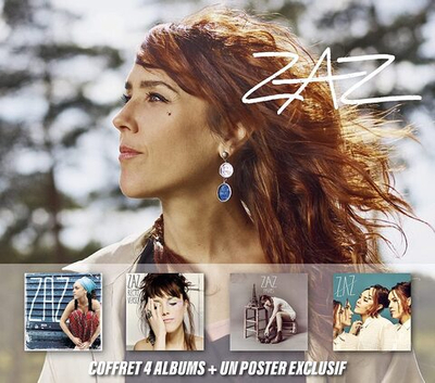 Zaz — Zaz Coffret 4 Albums + Poster (CD)