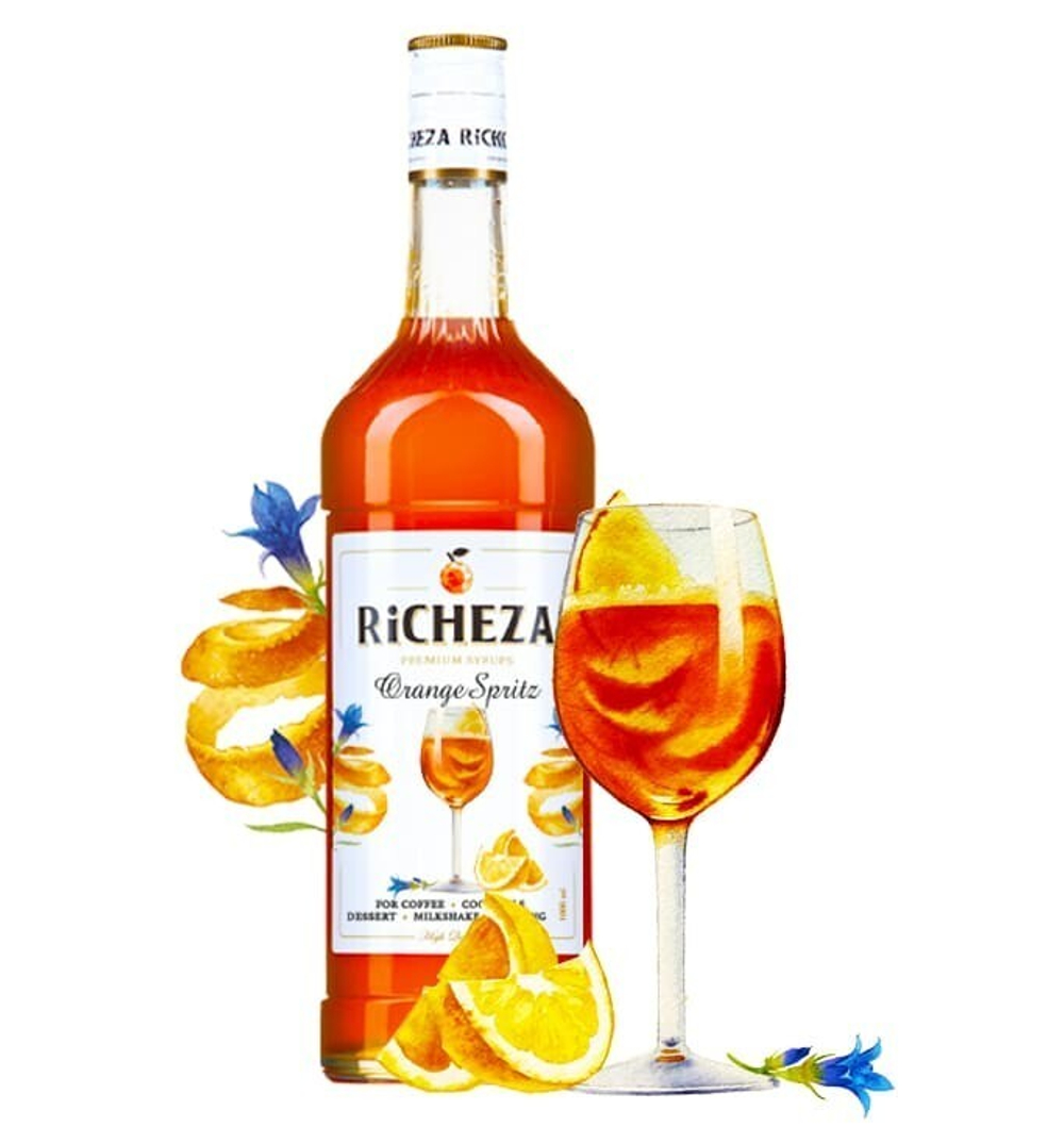 Сироп RICHEZA Апельсиновый Спритц стекло (1л)