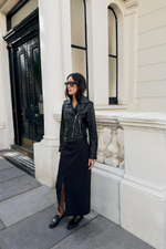 УКОРОЧЕННАЯ БАЙКЕРСКАЯ КУРТКА ИЗ ИСКУССТВЕННОЙ КОЖИ — ZARA