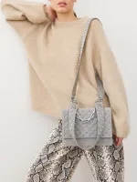 СУМКА «BAD GIRL LARGE» СЕРЫЙ