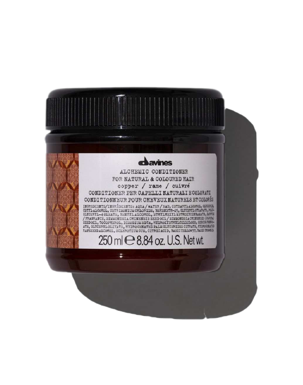 Davines ALCHEMIC CONDITIONER FOR NATURAL AND COLOURED HAIR /кондиционер "Алхимик" для натуральных и окрашенных волос (Медный)
