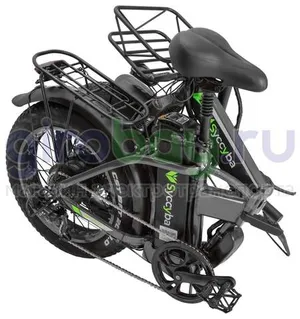 Электровелосипед Syccyba F10 Pro 2025 года (48V/15Ah) - Серый обод фото №14