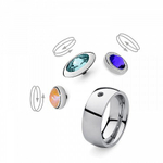 Кольцо - База Qudo Basic big silver 16.5 мм 627001 S размер 16,5