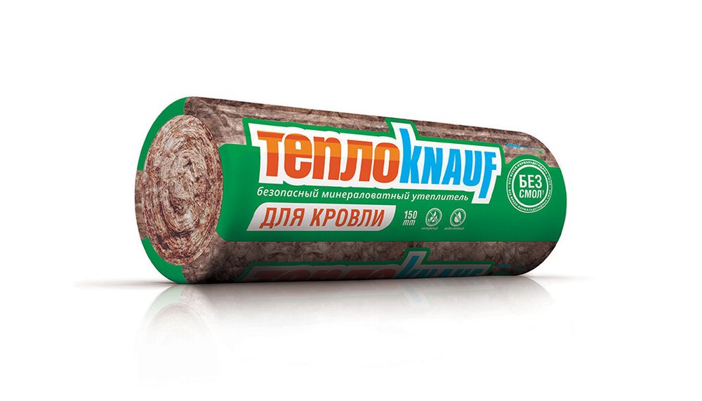 УТЕПЛИТЕЛЬ ТЕПЛОKNAUF 2Х50Х1220Х6148ММ TR037 AQUASTATIK 15М² УТЕПЛИТЕЛЬ ТЕПЛОKNAUF 2Х50Х1220Х6148ММ TR037 AQUASTATIK 15М²
