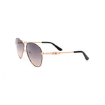 Солнцезащитные очки GUESS 7885-H 05B авиатор черные с золотом
