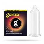 Презервативы классические Ganzo Classic Black Edition 3 шт.