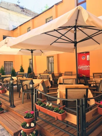 Зонт для кафе профессиональный Napoli Standard, 300х300 см