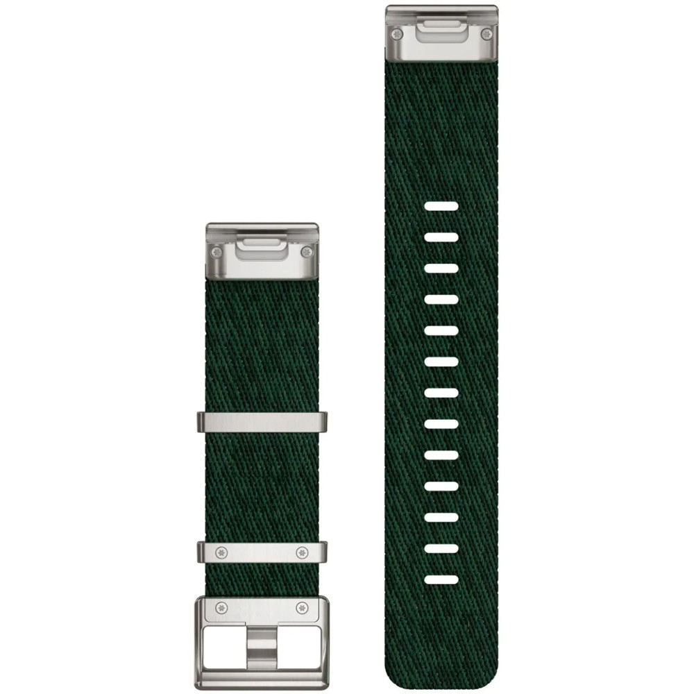 Ремешок Garmin QuickFit 22 mm Jacquard-Weave Nylon Pine green