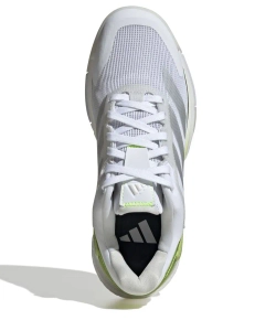 Женские кроссовки для padel Adidas Crazyquick Boost Padel W - lucid lemon/cloud white/silver metallic