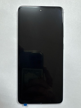 Дисплей для Samsung Galaxy A52/A52 5G/A52s 5G (A525F/A526B/A528B) модуль с рамкой Черный - (OLED) (Full Size)