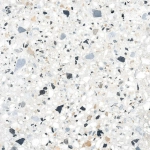 Керамогранит Alma Ceramica GFU57TRZ07L Terrazzo 57x57 белый лаппатированный под камень