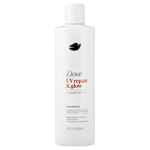 Dove, UV Repair & Glow, шампунь для восстановления повреждений, 355 мл (12 жидк. унций)