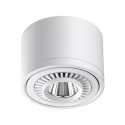 358811 OVER NT21 432 белый Светильник накладной светодиодный IP20 LED 9W 770Лм 4000K 220V GESSO