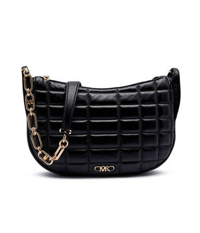 Кожаная сумка через плечо Kendall Michael Kors - черный(30S4G8NM3L)