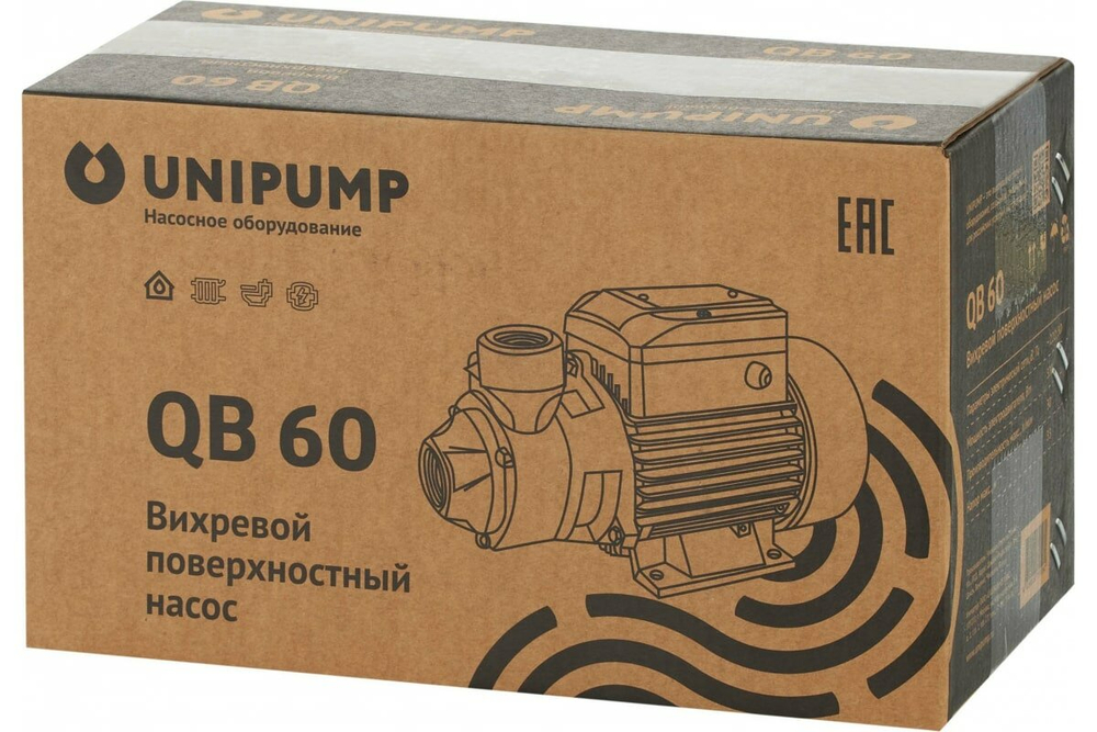 Unipump Поверхностный насос UNIPUMP QB 60