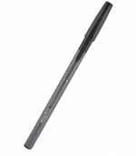 Ручка шарик. 0,7мм. черная "GripWrite Grey" (BrunoVisconti)