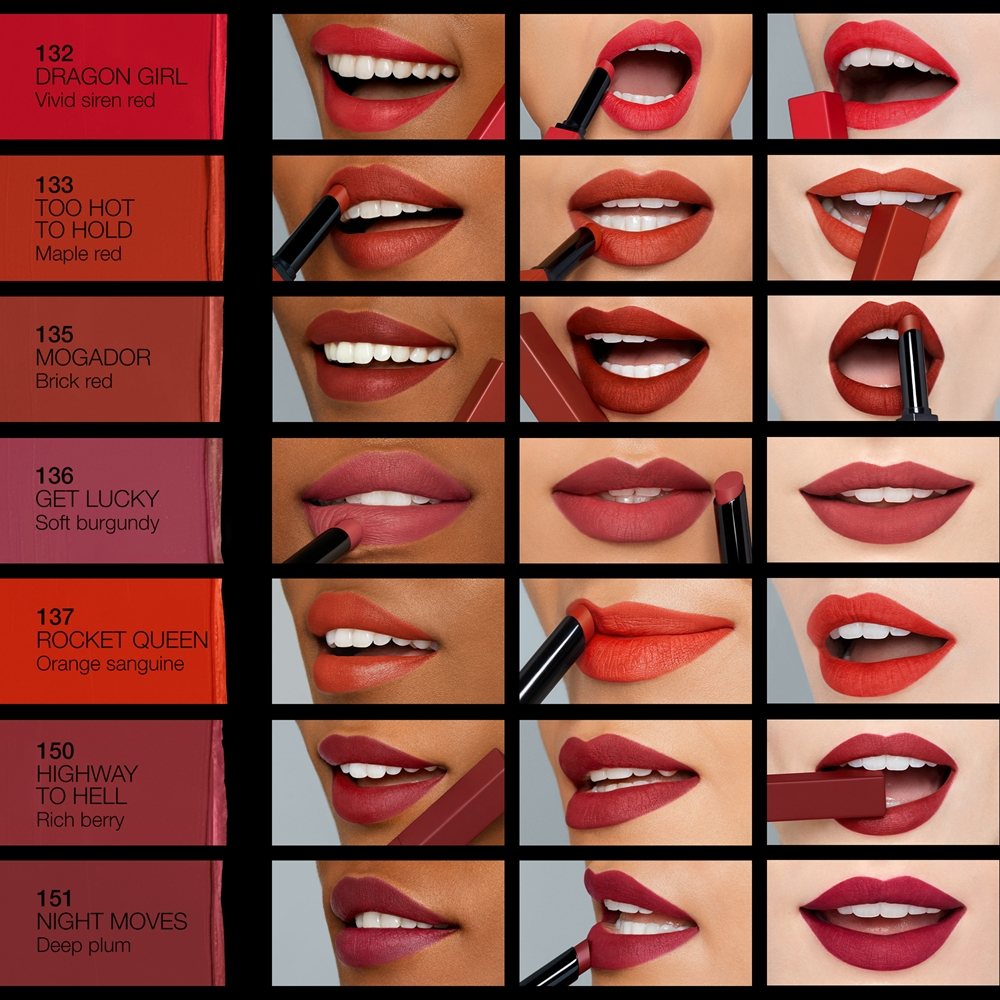 NARS Powermatte Lipstick - Трендовая помада с матовым эффектом оттенок Tease Me, 1 g