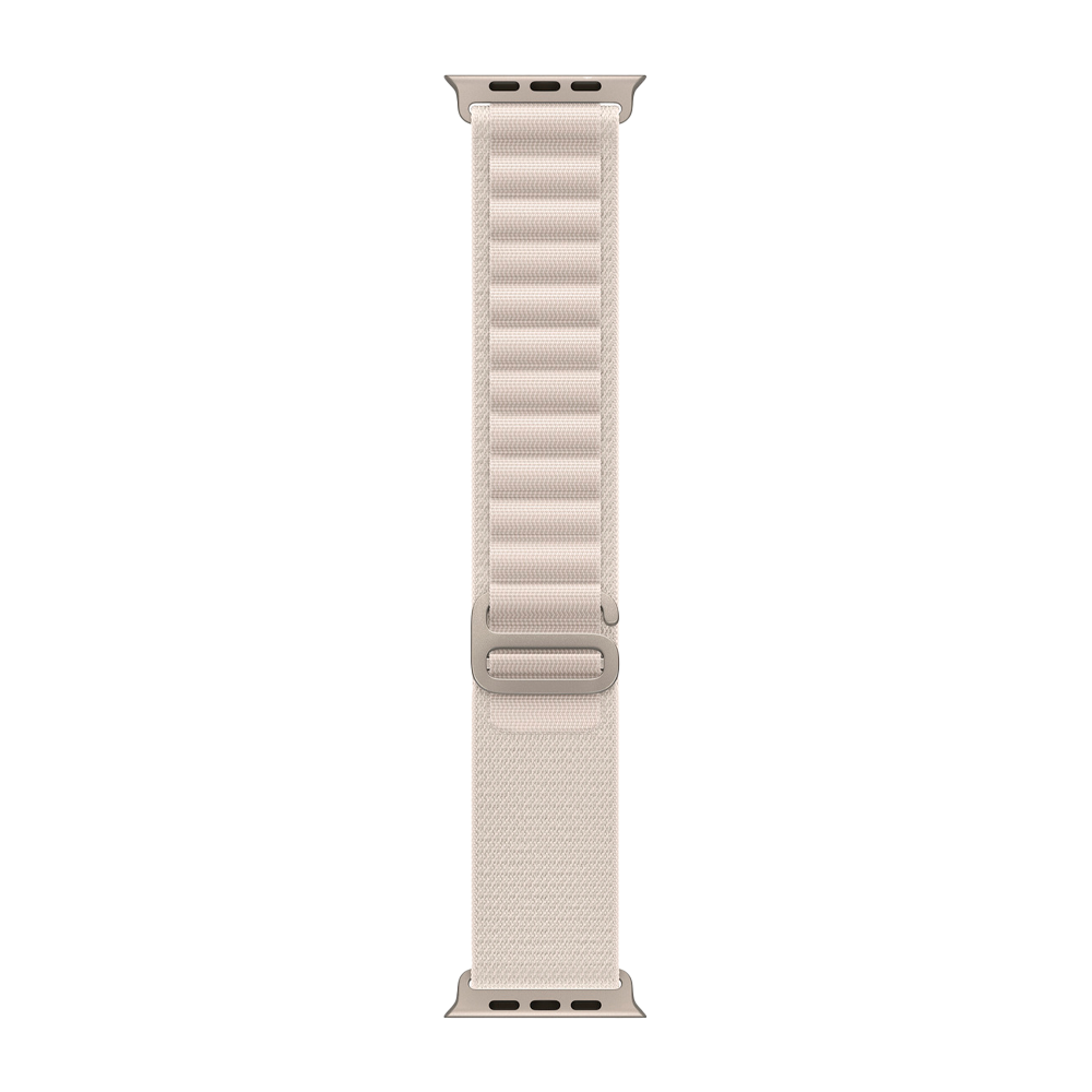 Умные часы Apple Watch Ultra GPS + Cellular, 49mm, Alpine Loop L, Starlight (Сияющая Звезда)