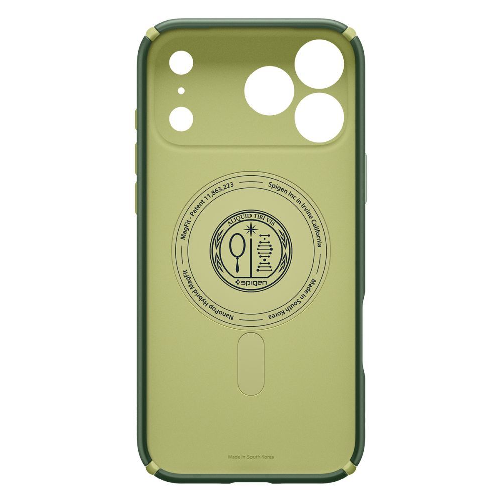 Чехол Spigen NANO POP HYBRID MAG Magsafe для iPhone 17 PRO AVO GREEN