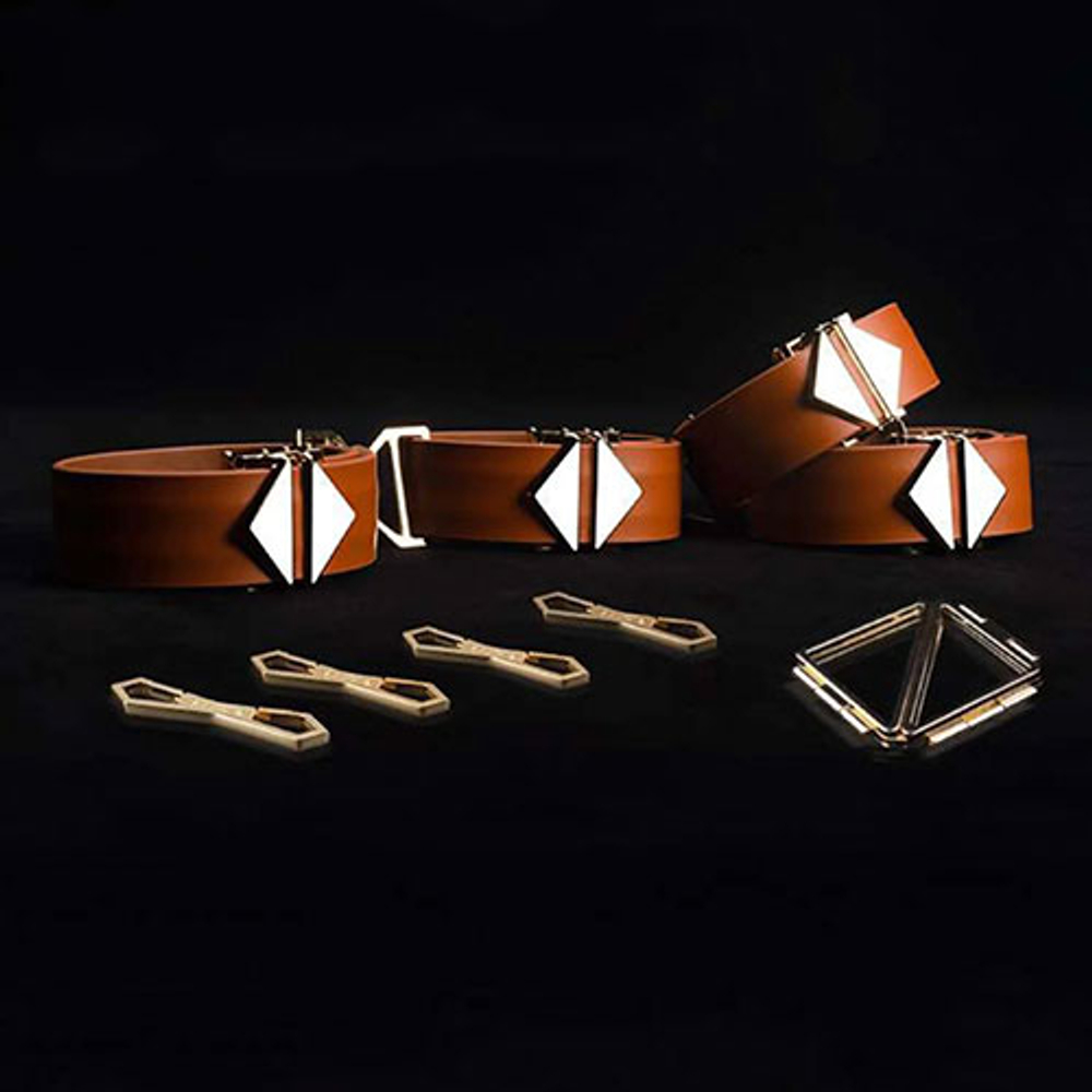 Набор для связывания лодыжек и запястий Lockink Hogtie Set