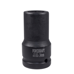 Головка ударная глубокая 1'', 24мм (6гр.) FORCEKRAFT FK-48510024