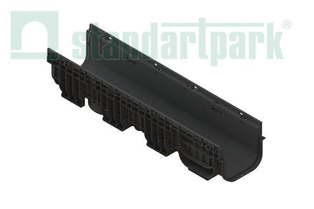 Лоток водоотводный пластиковый PolyMax Basic DN200 h200