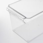 Контейнер для холодильника IKEA KLIPPKAKTUS (КЛИППКАКТУС), Прозрачный, Пластик, 32x14x14 см