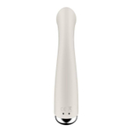 Телесный вибратор для G-стимуляции Spinning G-Spot 1 - 17 см. (Цвет: телесный)