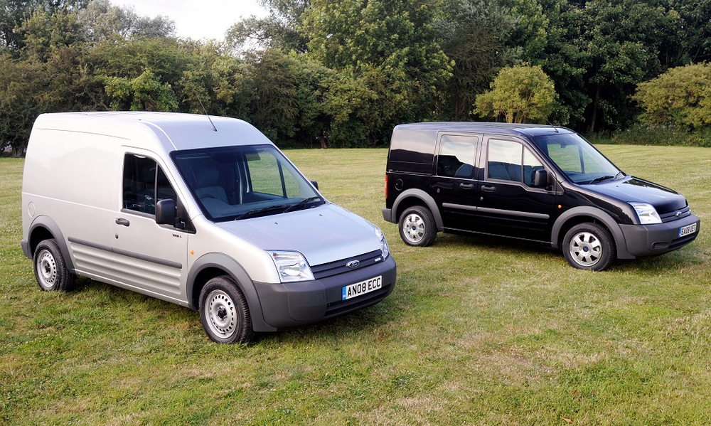 Порог Ford Tourneo (Transit) Connect 2002-2013 (1мм)