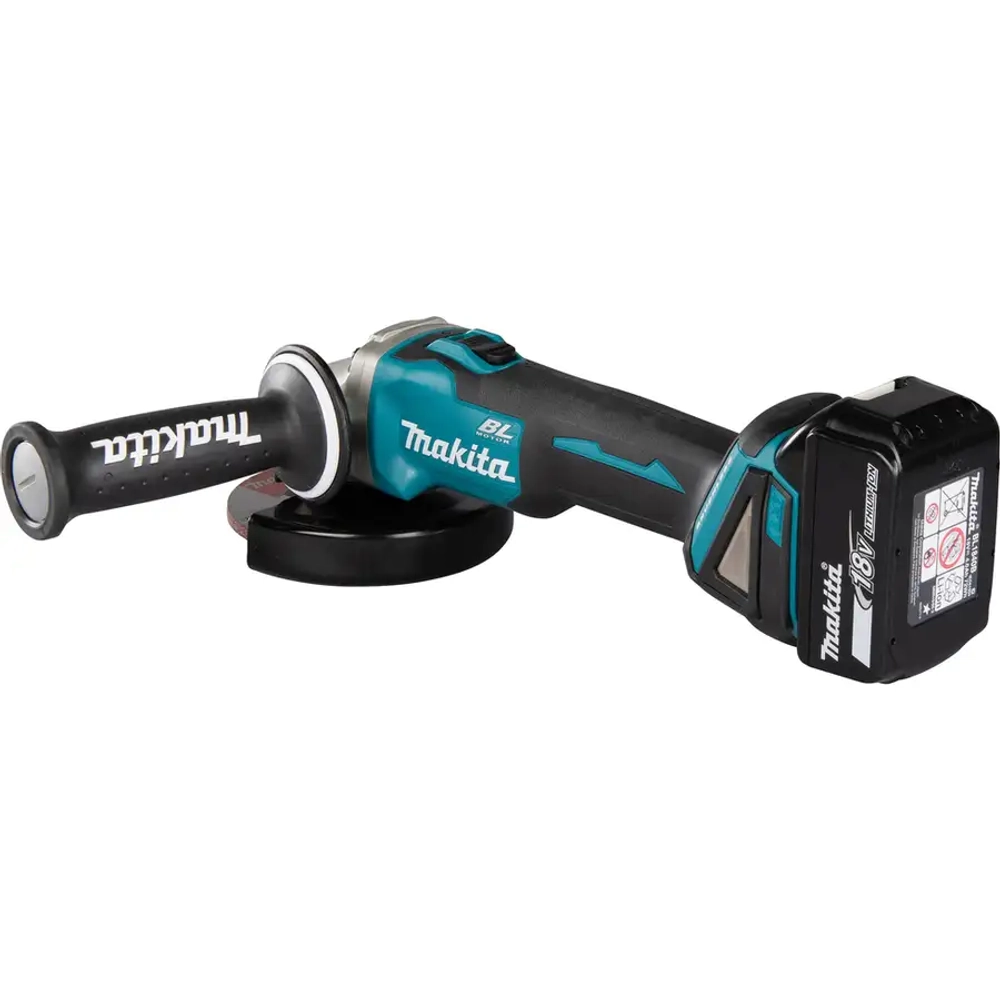Аккумуляторная угловая шлифмашина 125мм Makita DGA504RT
