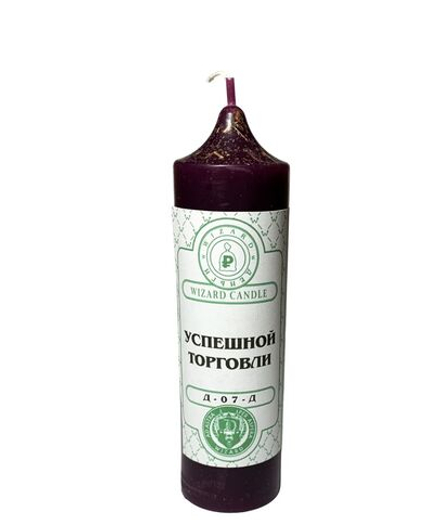 Свеча Успешной торговли Д-07-Д