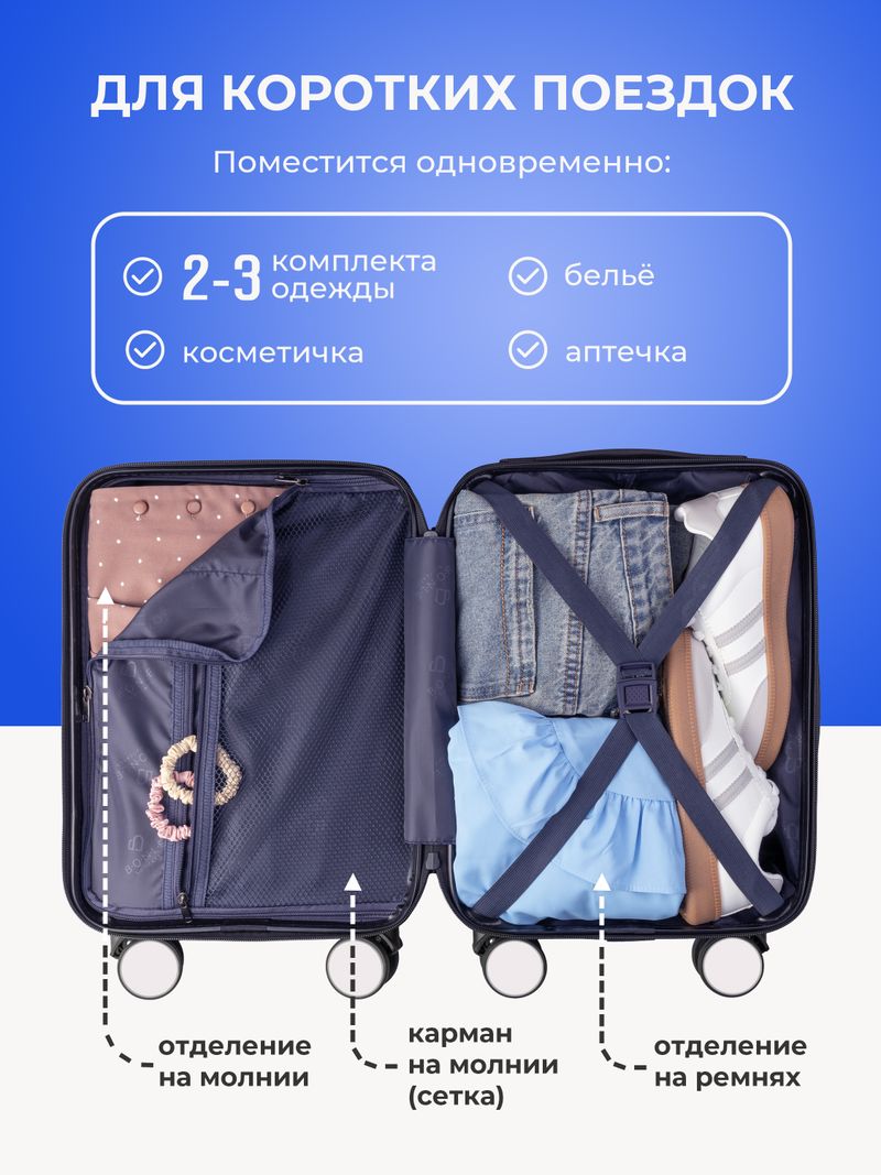 Набор Xs/S ручная кладь Белый