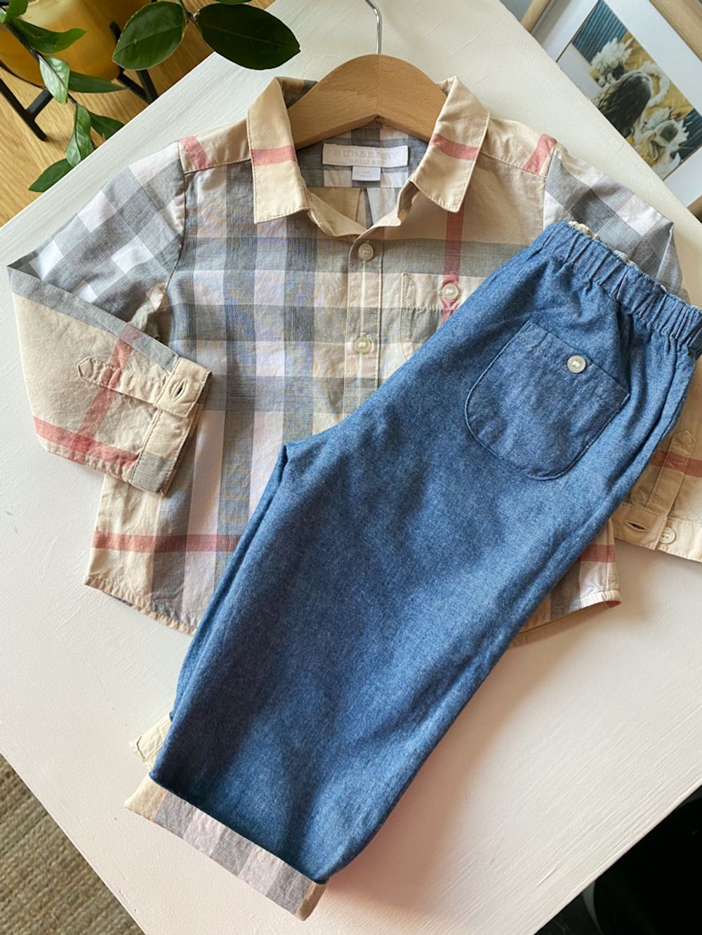 Джинсовые брюки Burberry, 74