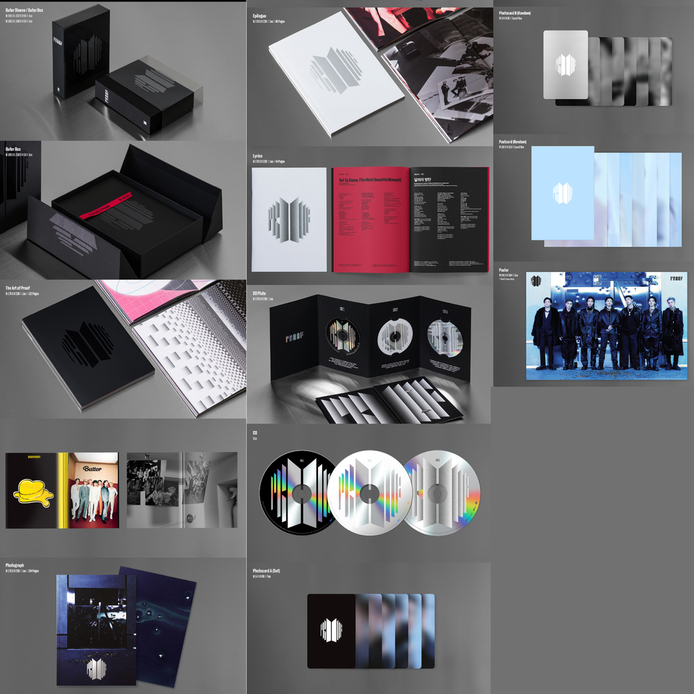 Альбом BTS - PROOF [Standard Edition ver./ Compact Edition ver.]