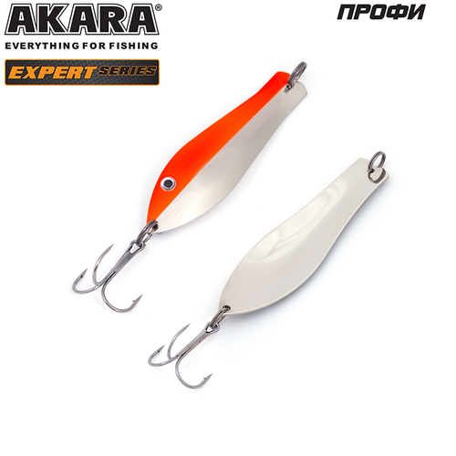 Блесна колебалка Akara Expert Профи 80 мм 10 гр. 15/SIL