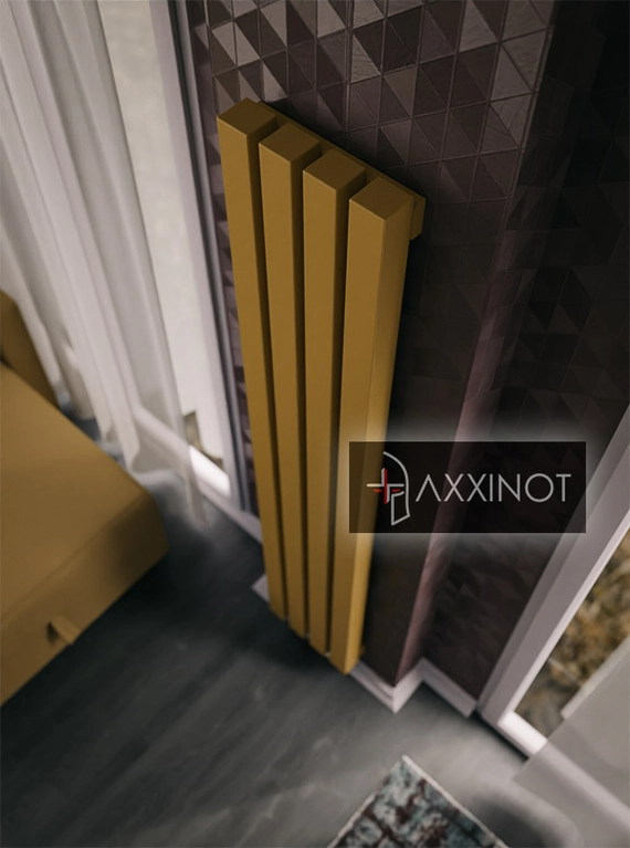 Axxinot Verde V 1500 - вертикальный трубчатый радиатор высотой 1500 мм