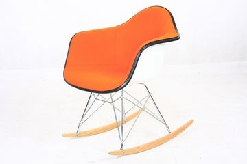 кресло EAMES  RAR  (фиброгласс + ткань) (by Steel Arts)