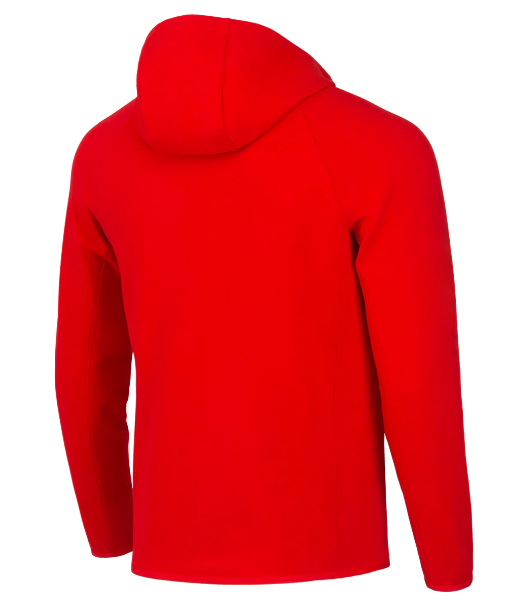 Худи на молнии ESSENTIAL Athlete Hooded FZ Jacket, красный