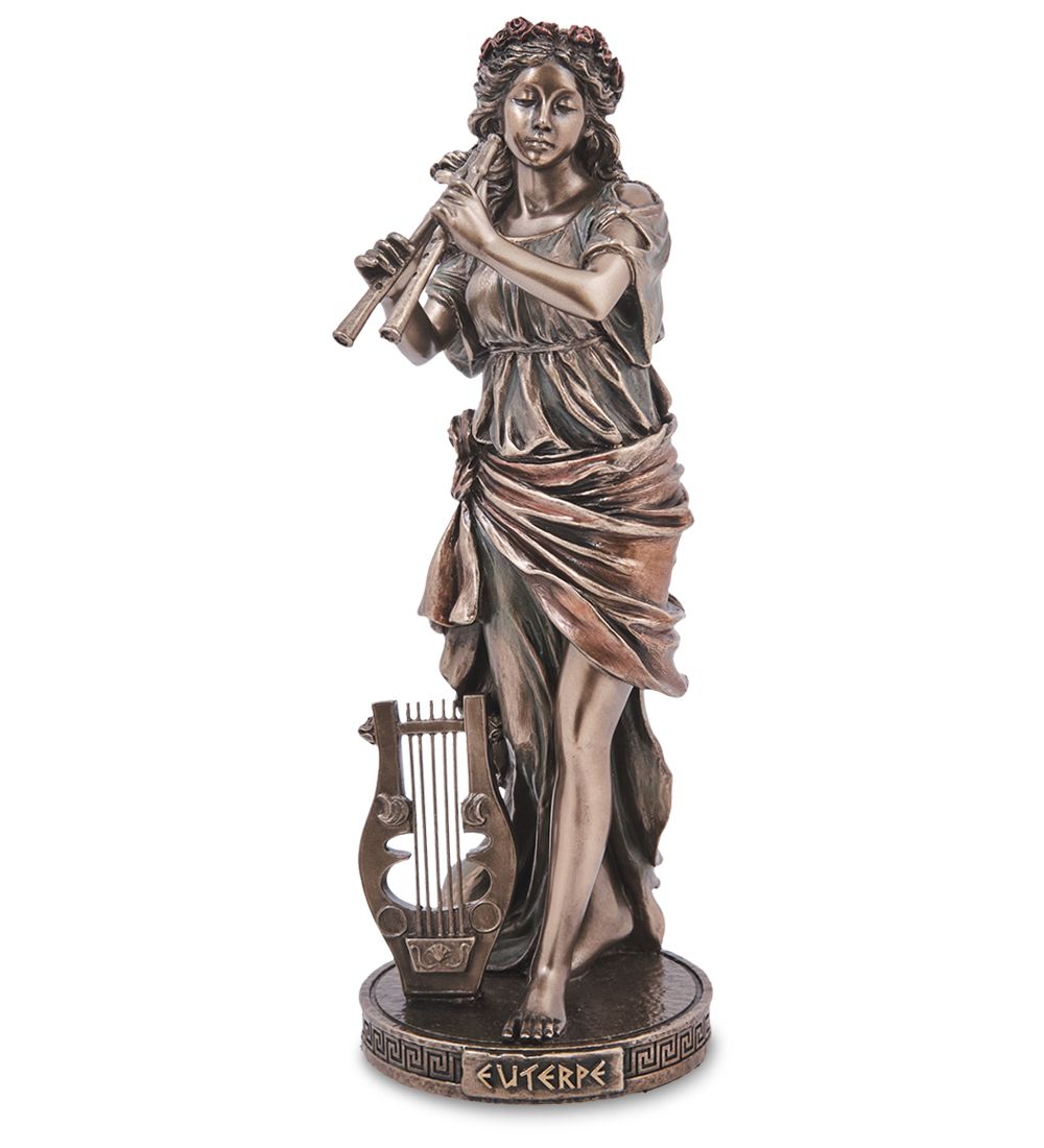 Veronese WS-1493 Статуэтка «Эвтерпа - греческая муза поэзии и музыки»