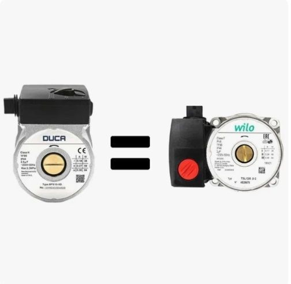Циркуляционный насос Duca для газовых котлов Bosch Gaz6000, Buderus U072 мощность 84 Ватт, артикул: 87186481810, 87186457900