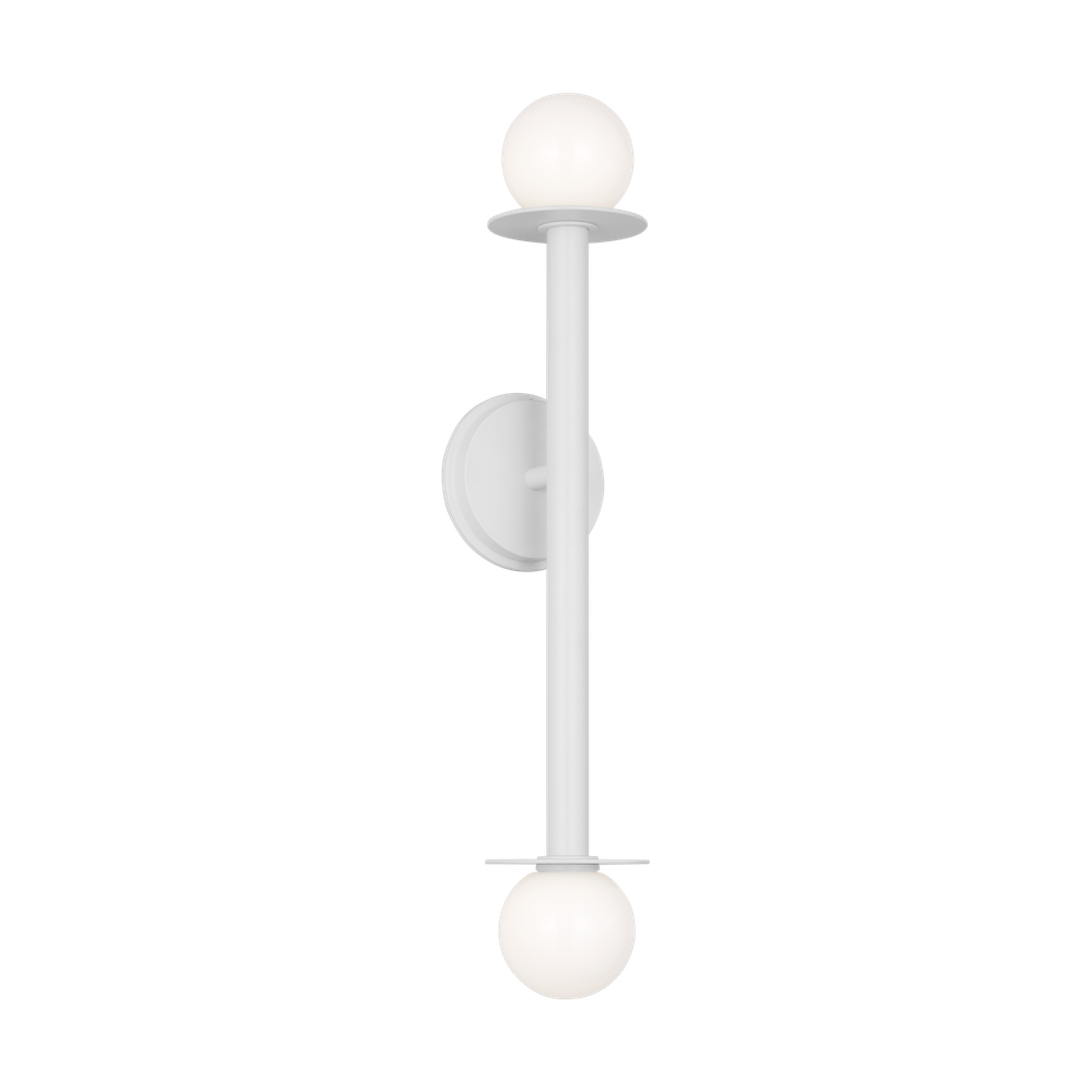 Настенный светильник Visual Comfort Nodes Double Sconce