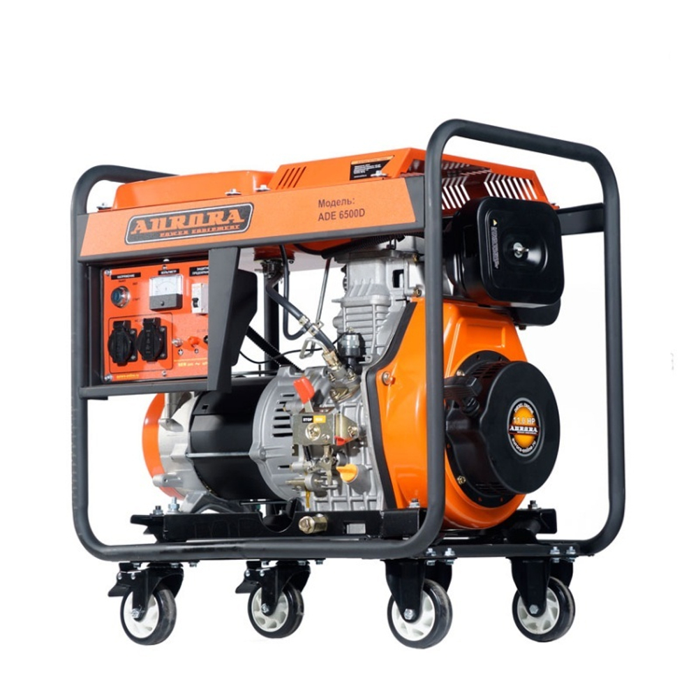 Дизельный генератор (5.5 кВт) AURORA ADE 6500 D