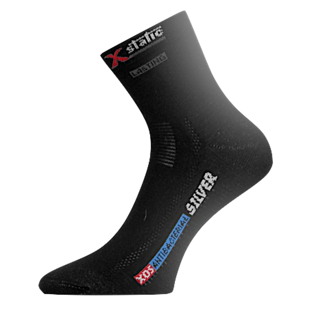Носки Lasting XOS-900 +5°C+25°C coolmax+nylon, черный (Весна/Лето) -