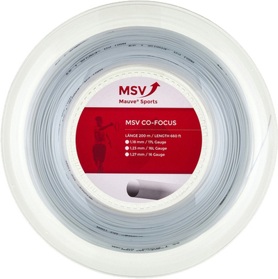 Теннисные струны MSV Co. Focus (200 m) - white