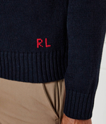 Свитер POLO RALPH LAUREN - темно-синий(710952384)