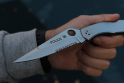 Нож Spyderco Police PS полусеррейтор C07PS