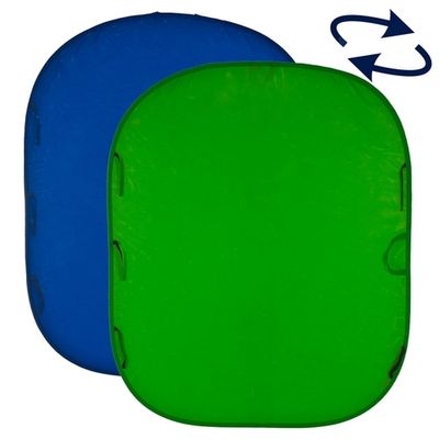 Складной фон LL LC5987 Chromakey Blue/Green 180х210
