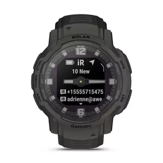 Часы Garmin Instinct Crossover Solar, Graphite 010-02730-01