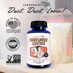 Legendairy Milk, подсолнечный лецитин, 200 капсул