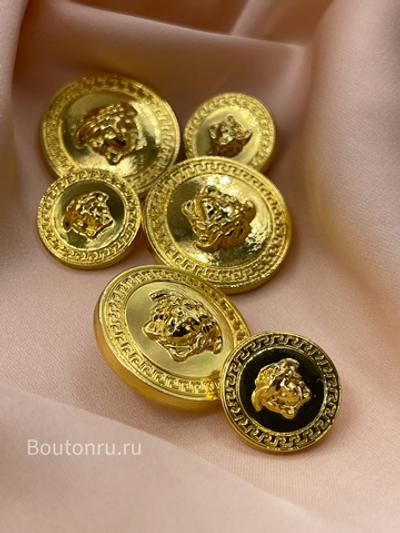 Пуговицы Верс. золотистые